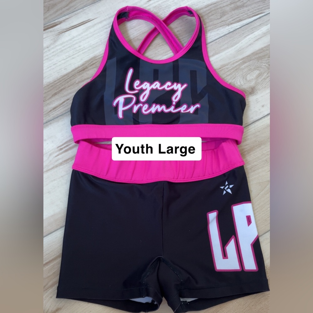 Kids Matching Set - Black and Pink